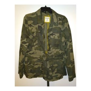 Old Navy Camo Utility Jacket women's size L